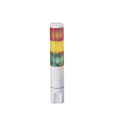 Indicador de estado LED MicroStat, 3 niveles, UL y cUL, 24Vcd, rojo, ámbar, verde