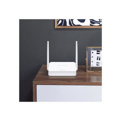 Router Inalámbrico N /  2.4 GHz de 300 Mbps / 1 Puerto WAN 10/100 Mbps  / 2 Puertos LAN 10/100 Mbps / 2 antenas de 5 dBi / Compatible con IPV6 e IPTV