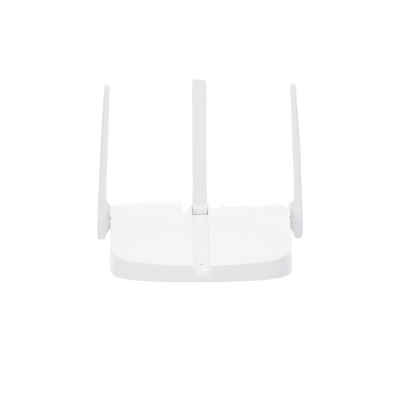 Router Inalámbrico N / 2.4 GHz de 300 Mbps / 1 Puerto WAN 10/100 Mbps / 3 puertos LAN 10/100 Mbps /  3 antenas de 5 dBi / Compatible con IPTV e IPV6