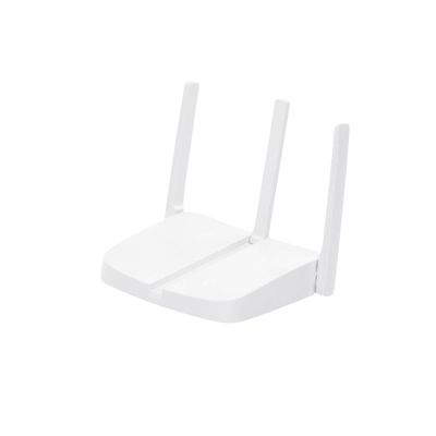 Router Inalámbrico N / 2.4 GHz de 300 Mbps / 1 Puerto WAN 10/100 Mbps / 3 puertos LAN 10/100 Mbps /  3 antenas de 5 dBi / Compatible con IPTV e IPV6