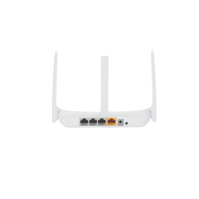 Router Inalámbrico N / 2.4 GHz de 300 Mbps / 1 Puerto WAN 10/100 Mbps / 3 puertos LAN 10/100 Mbps /  3 antenas de 5 dBi / Compatible con IPTV e IPV6