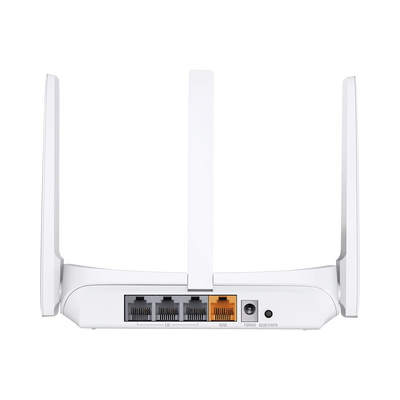 Router Inalámbrico N / 2.4 GHz de 300 Mbps / 1 Puerto WAN 10/100 Mbps / 3 puertos LAN 10/100 Mbps /  3 antenas de 5 dBi / Compatible con IPTV e IPV6
