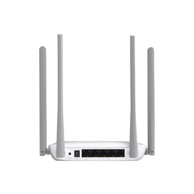 Router Inalámbrico N Mejorado / 2.4 GHz de 300 Mbps / 1 Puerto WAN 10/100 Mbps / 3 Puertos LAN 10/100 Mbps / 4 Antenas de 5 dBi