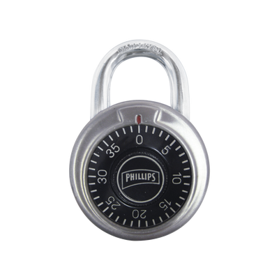 Candado de Combinación / No Requiere Llave / Color Negro.