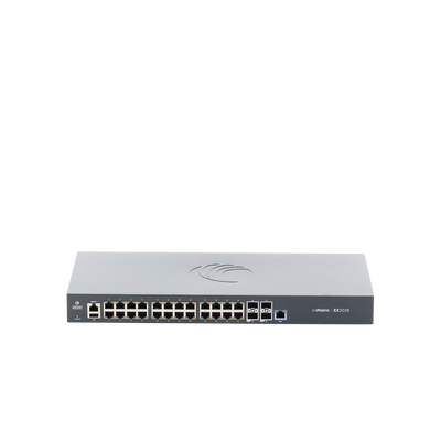 Switch cnMatrix EX2028 capa 3 de 28 puertos (24 Ethernet Gigabit, 4 SFP+) administración desde la Nube (MX-EX2028XXA-U)