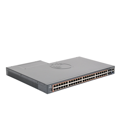Switch PoE inteligente / cnMatrix EX2052R-P / PoE+ / 48 puertos x 1 Gps / 4 SFP+, fuente de alimentación extraíble