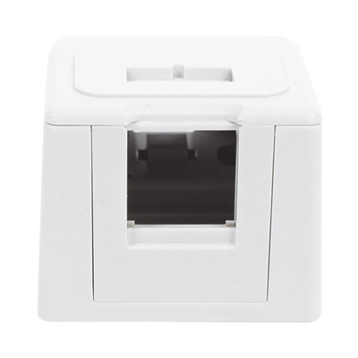 CAJA SUPERFICIAL MAX 1 SALIDA MX BLANCO