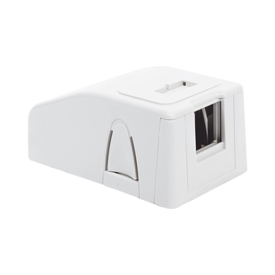 CAJA SUPERFICIAL MAX 1 SALIDA MX BLANCO