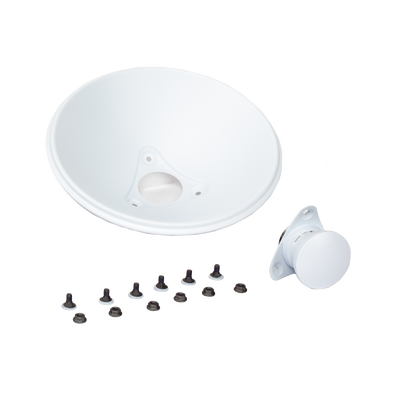 Par de Antenas Modulares Dual Slant, 4.9 - 6.4 GHz, Dimensiones (27 cm), Apertura 45°, Ganancia de 20 dBi, Diseñadas para radio C5x