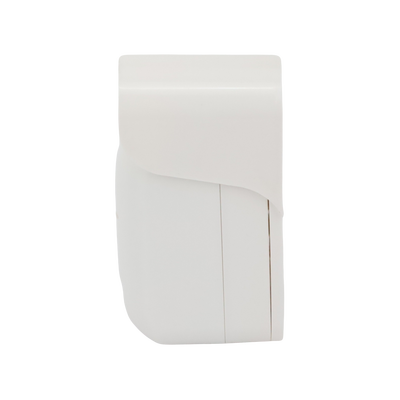 Sensor de Movimiento Tipo Cortina / 100 % Exterior / Alimentado por baterias / Doble tecnologia MW & PIR / Compatible con cualquier panel de alarma