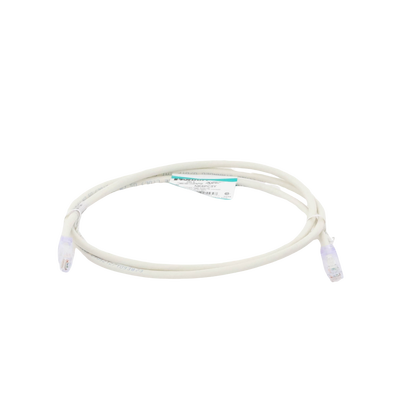 Cable de parcheo UTP Categoría 6, con plug modular en cada extremo - 1.5 m. - Blanco Mate