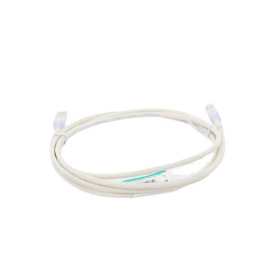 Cable de parcheo UTP Categoría 6, con plug modular en cada extremo - 2 m. - Blanco Mate