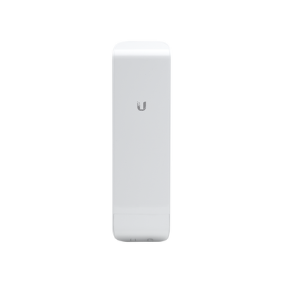 NanoStation airMAX M2 CPE,  hasta 150 Mbps, frecuencia 2 GHz (2412-2462 MHz) con antena integrada de 11 dBi