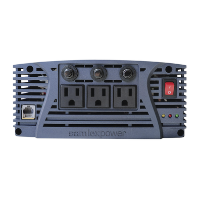 Inversor de Corriente de Onda Senoidal Pura 3000 W / 12 Vcc / Salida GFCI 120VCA