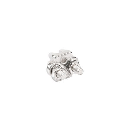 Nudo/ Perro/ Abrazadera Acero Forjado para Cable de 3/8", Acero Inoxidable.