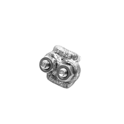 Nudo/Perro/Abrazadera Forjada para Cable de Retenida de 5/16".