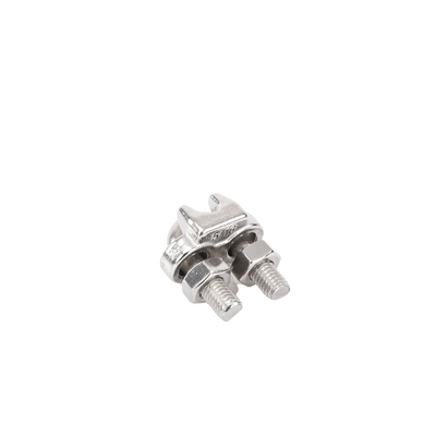 Nudo/ Perro/ Abrazadera Acero Forjado para Cable de 5/16", Acero Inoxidable.