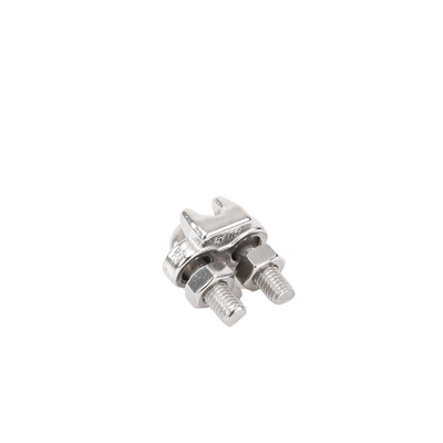 Nudo/ Perro/ Abrazadera Acero Forjado para Cable de 5/16", Acero Inoxidable.