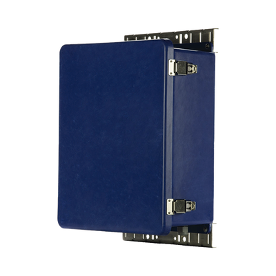 Gabinete de Seguridad para Wireless, NEMA 4X, IP66, de 356 x 305 x 152 mm, Color Azul
