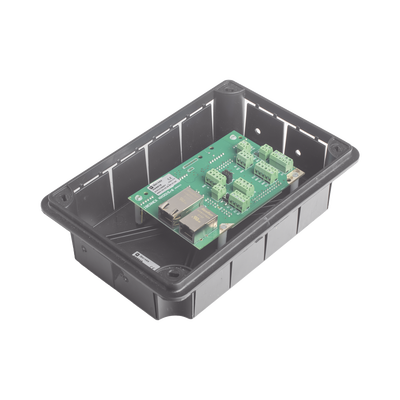 Terminal de Habitación IP de Empotrar / Bus RS485 / 12 Entradas Digitales / SIP / PoE / Compatible con NX1071 y NX1075