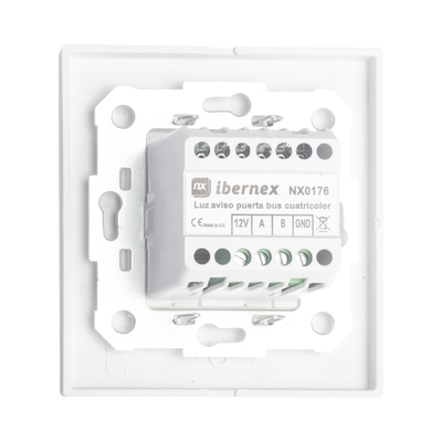 Luz de Aviso Cuatri color para Indicar Presencias o Alarmas en Habitación / BUS RS485 / Compatible con NX0019/B, NX1021 y NX0015