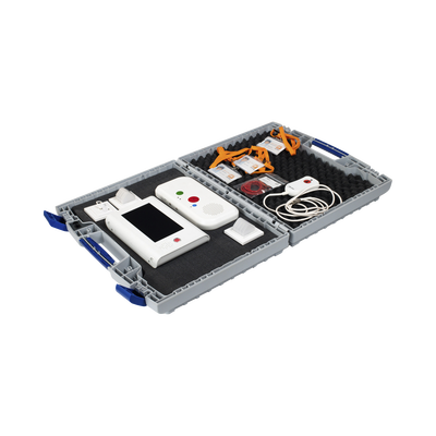 Maletín Funcional Demo Sistema de Llamada Paciente Enfermera IP con Terminales IP y Periféricos