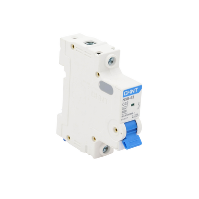 Pastilla para Riel Din, 1 Polo, 32 Amp, Vca:110/415v, 6kA, Catálogo: NXB631PC32, Serie: NXB-63.