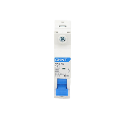 Pastilla para Riel Din, 1 Polo, 32 Amp, Vca:110/415v, 6kA, Catálogo: NXB631PC32, Serie: NXB-63.