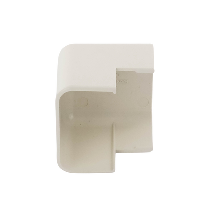 Esquinero exterior, para uso con canaleta LD10, material ABS, Color Blanco Mate