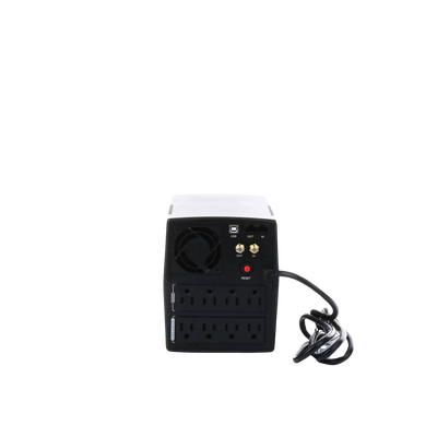 UPS de 1500 VA/900 W, Topología Línea Interactiva, Entrada 120 Vca NEMA 5-15P, y 8 Salidas NEMA 5-15R, Con Regulador de Voltaje (AVR)