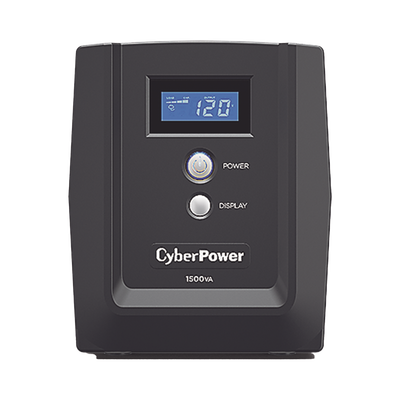 UPS de 1500 VA/900 W, Topología Línea Interactiva, Entrada 120 Vca NEMA 5-15P, y 8 Salidas NEMA 5-15R, Con Regulador de Voltaje (AVR)