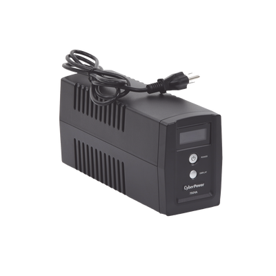 UPS de 750 VA/300 W, Topología Línea Interactiva, Entrada 120 Vca NEMA 5-15P, y 6 Salidas NEMA 5-15R, Con Regulador de Voltaje (AVR)
