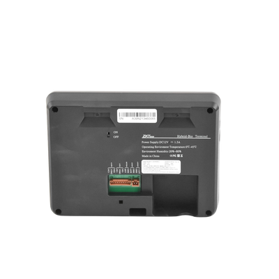 Terminal Biométrica de Palma y Huella Digital para Gestión de Asistencia y Control de Acceso