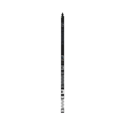 PDU Monitoreable (MI) para Distribución de Energía, Enchufe de Entrada NEMA L21-30P, Con 18 Salidas C13 y 6 C19, de Instalación Vertical, 208 Vca, 30 Amp
