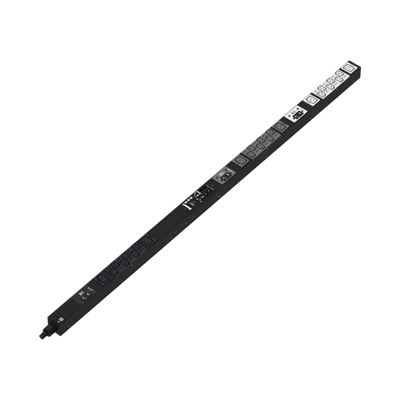 PDU Monitoreable (MI) para Distribución de Energía, Enchufe de Entrada NEMA L21-30P, Con 18 Salidas C13 y 6 C19, de Instalación Vertical, 208 Vca, 30 Amp