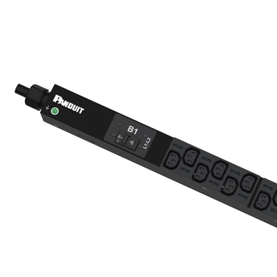 PDU Básico para Distribución de Energía, Enchufe de Entrada NEMA L15-30P, Con 30 Salidas C13 y 6 C19, de Instalación Vertical, 208 Vca, 30 Amp