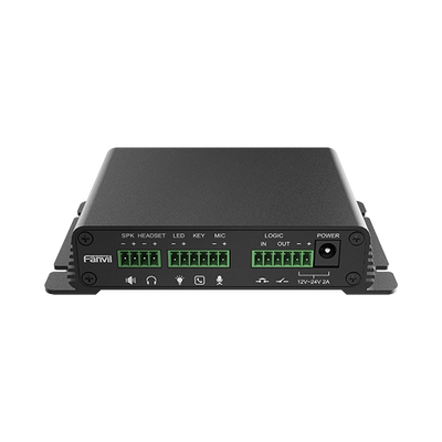 Gateway para Voceo, Paging y Video / Soporte 1 Cámara / Amplificador integrado de hasta 30 W