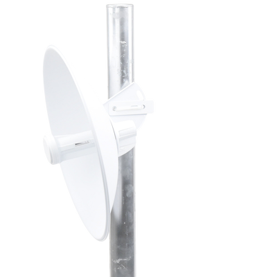 PowerBeam airMAX M5, larga distancia, frecuencia 5 GHz (5170-5875 MHz) con antena tipo plato de 25 dBi