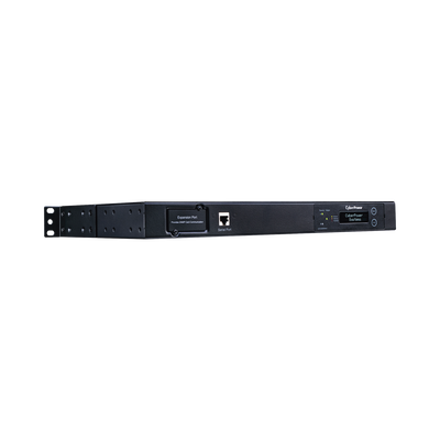 PDU ATS (Fuente Redundante Auto-transferible) Medible, Para Distribución de Energía, 2 Entradas 120 Vca NEMA5-15P, Con 10 Salidas NEMA 5-15R, Horizontal 19in, 1UR