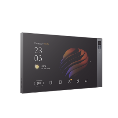 Pantalla táctil Hub controlador integrable con sistemas de automatización compatible con múltiples marcas. Conexión Wifi y Ethernet