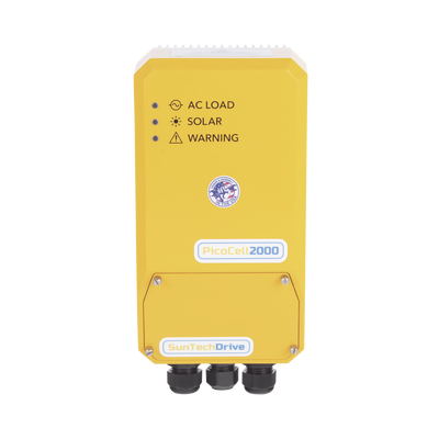 Controlador Universal  Solar  para Bombas CA, de 0.75HP - 1.0HP monofásica y hasta 1.5HP en trifásica