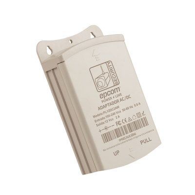 Fuente de Poder para Exterior / 12 Vcc / 2 Amp / 1 Salida / Voltaje de Entrada de 100 - 240 VCA