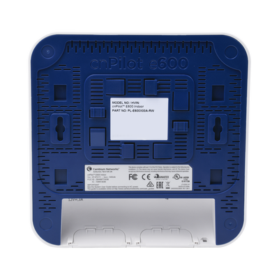 Access Point WiFi cnPilot e600 Indoor para alta cobertura y densidad de usuarios, Doble Banda, Wave 2, MU-MIMO 4X4, antena Beamforming Omnidireccional, hasta 512 clientes