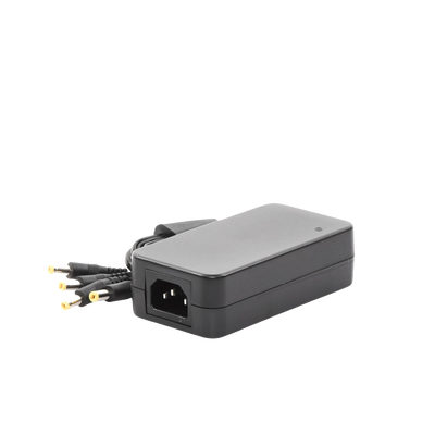 Fuente de Alimentación de 4 Salidas tipo Jack Macho de 12 Vcc / 5 Amper