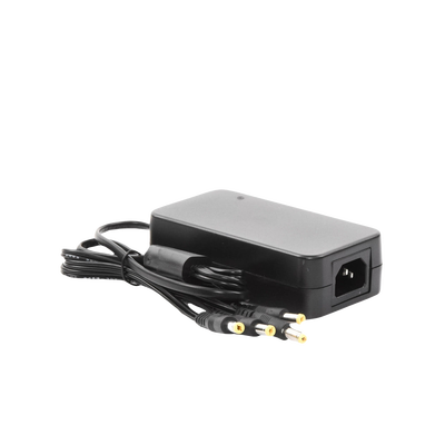 Fuente de Alimentación de 4 Salidas tipo Jack Macho de 12 Vcc / 5 Amper