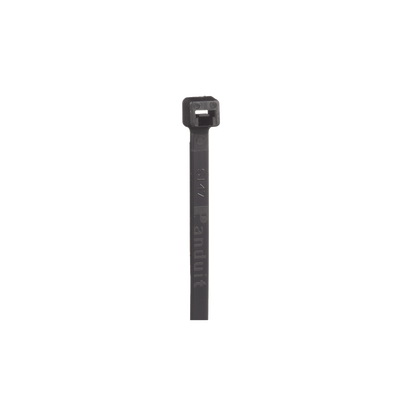 Cincho de Nylon 6.6 Pan-Ty™, 142mm largo x 2.5mm ancho, Color Negro, Exterior Resistente a Rayos UV, Paquete de 1000pz