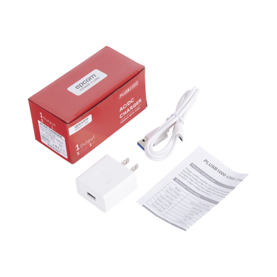 Cargador Micro-USB Profesional de 1 Puerto / 5 VCC / 1 Amper Para Smartphones y Tablets / Voltaje de Entrada de 100-240 VCA