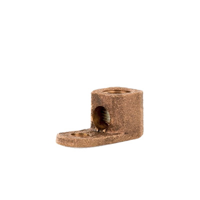 Terminal Tipo Lengüeta Recta de Cobre, Cal. 8 a 1/0 AWG,  Orificio para perno de 5/16" (7.9mm)