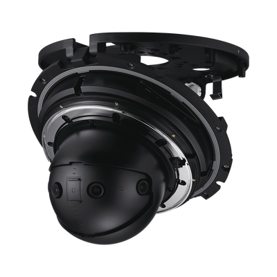 Cámara IP 15MP Antivandálica Panorámica 220° o 180° / H.265 & WiseStream II / IP66 / IK10 / PoE+ / IR 20m