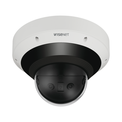 Cámara IP 15MP Antivandálica Panorámica 220° o 180° / H.265 & WiseStream II / IP66 / IK10 / PoE+ / IR 20m